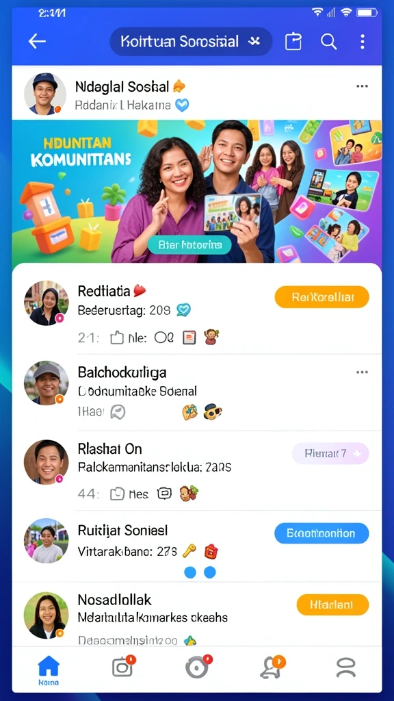 Menampilkan dunia fantastis yang penuh warna dan detail.