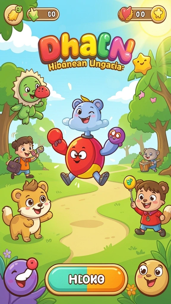 Gameplay yang seru dan penuh tantangan.