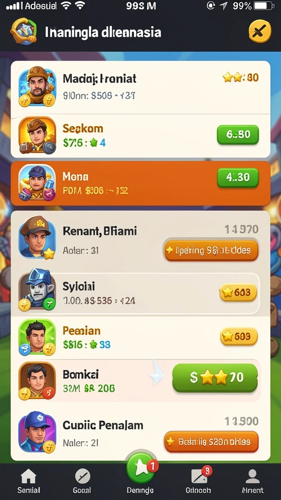 Tangkapan layar gameplay dengan aksi yang menegangkan.