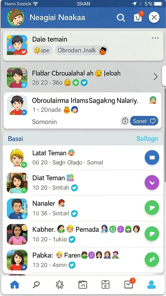 Karakter unik yang dapat dimainkan di A200M.