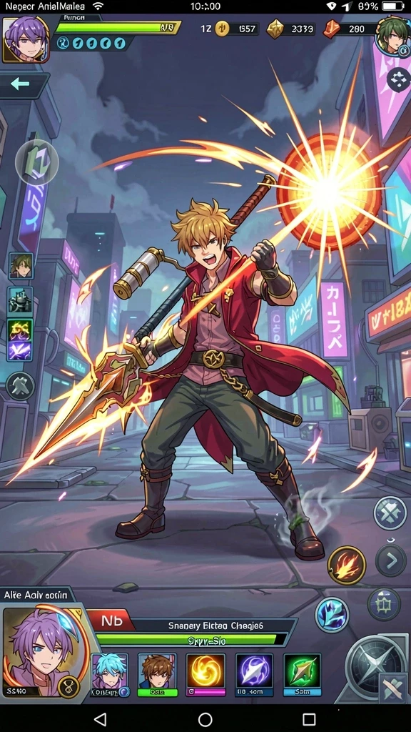 Tampilan mode multiplayer yang seru dan interaktif.