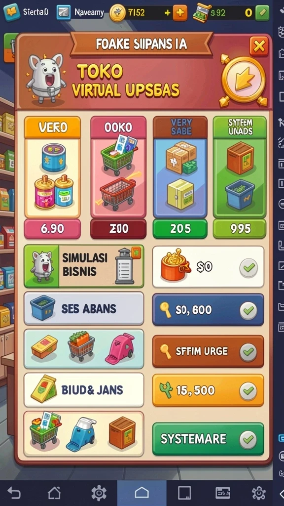 Level-level yang menantang dan penuh petualangan.