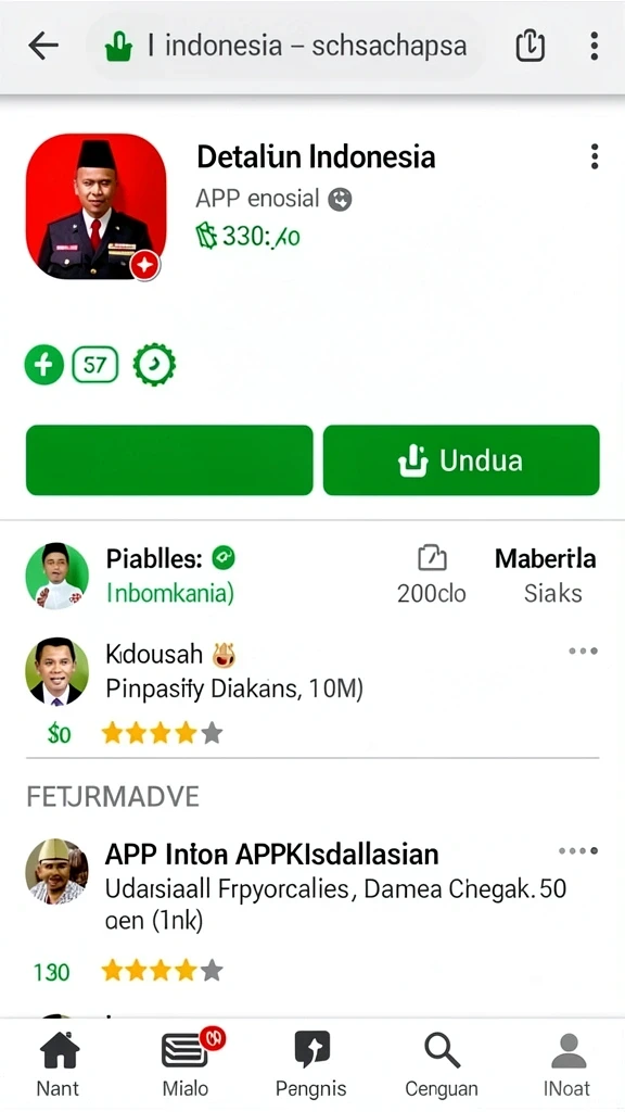 Tampilan antarmuka yang menarik dan intuitif.