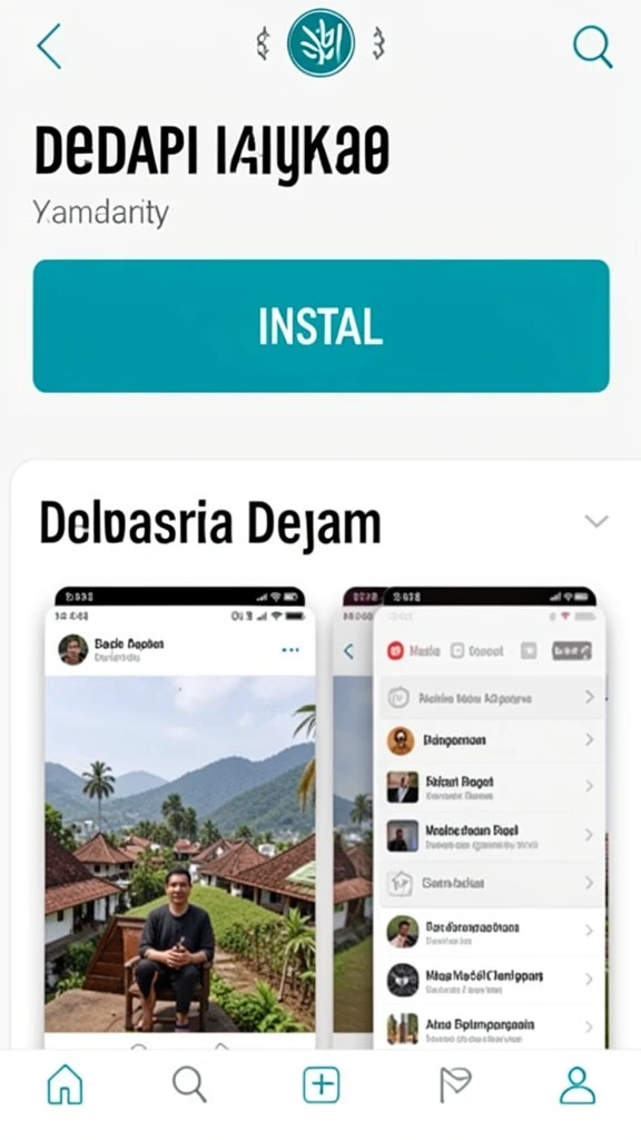 Tampilan antarmuka yang intuitif dan mudah digunakan.
