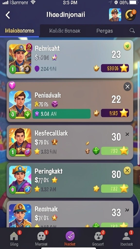 Tangkapan layar menunjukkan mode multiplayer yang mengasyikkan.