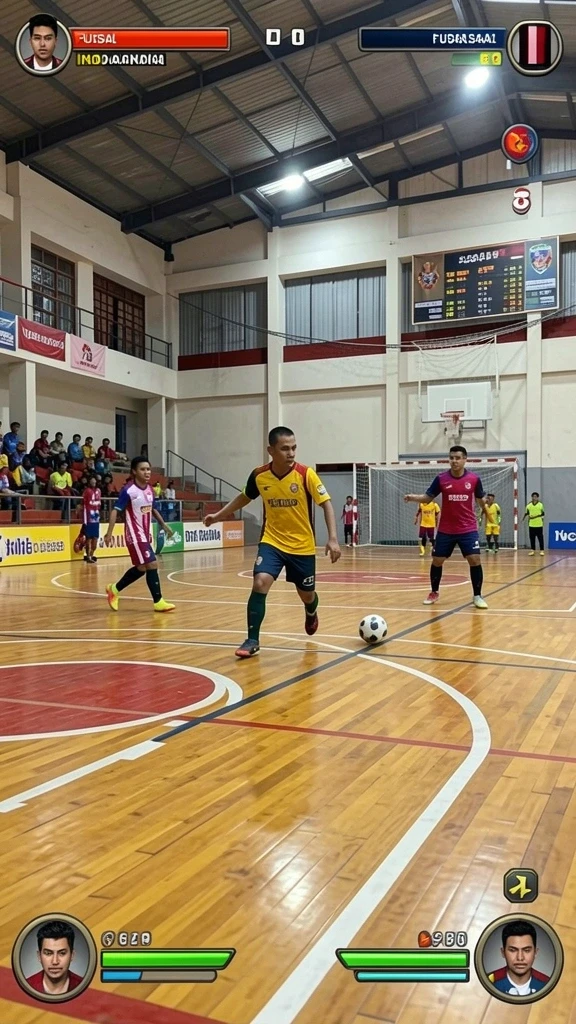 Karakter karakter unik yang dapat dimainkan.