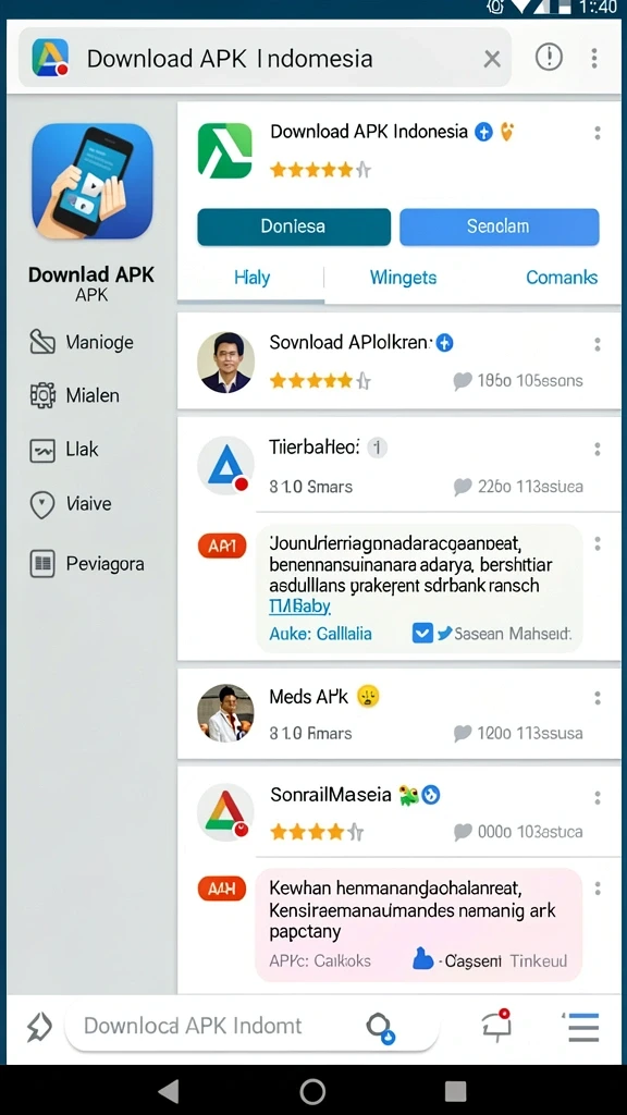 Tampilan utama yang menawan dengan desain yang intuitif.