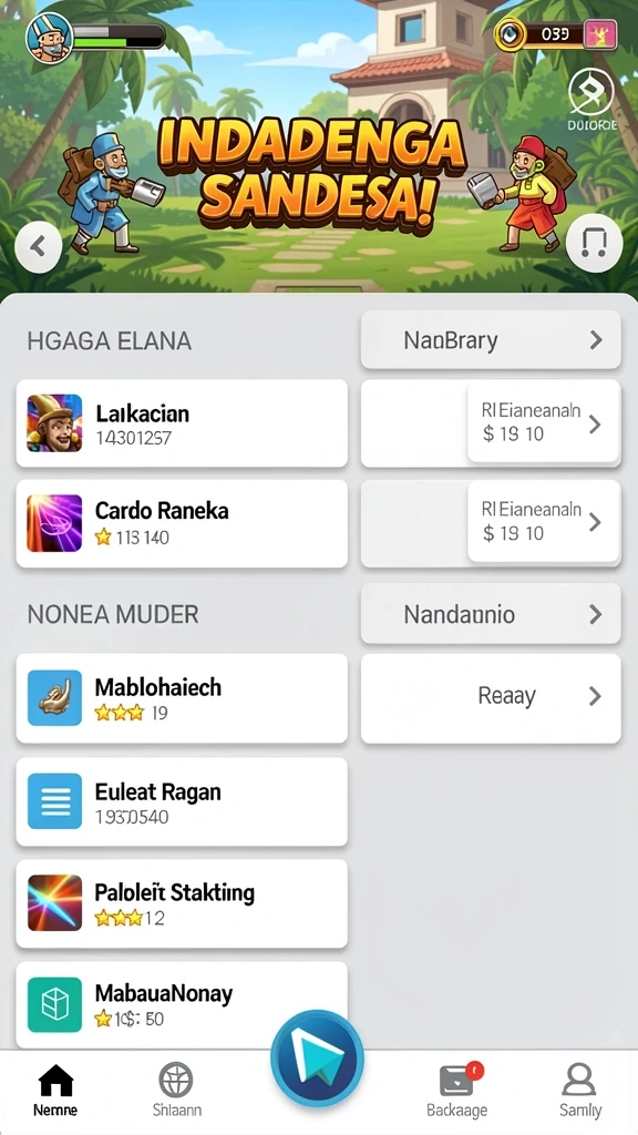 Mode multiplayer yang memungkinkan persaingan seru dengan teman.