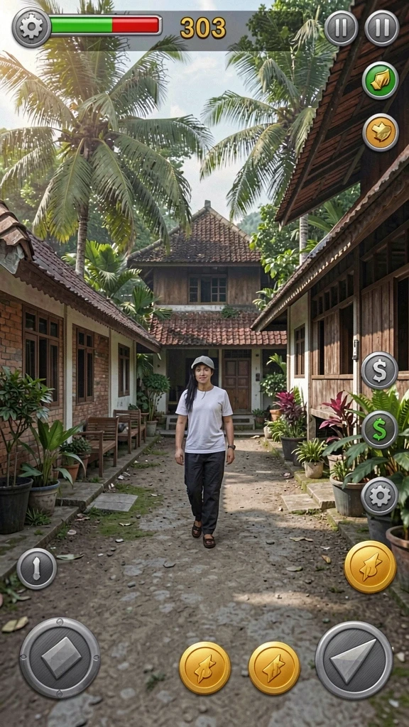 Salah satu karakter unik yang bisa Anda pilih dalam permainan.