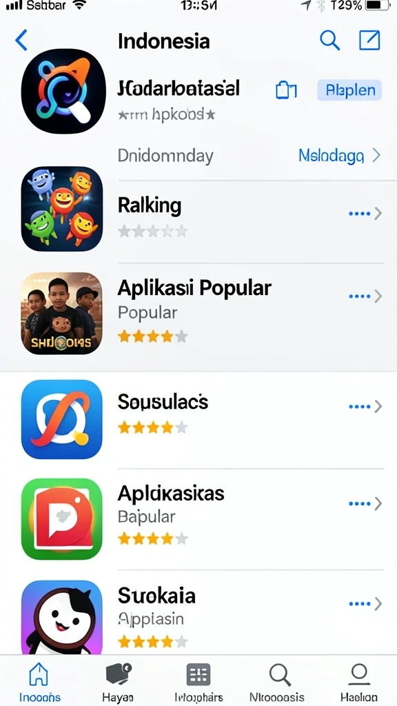 Tampilan antarmuka yang ramah pengguna.