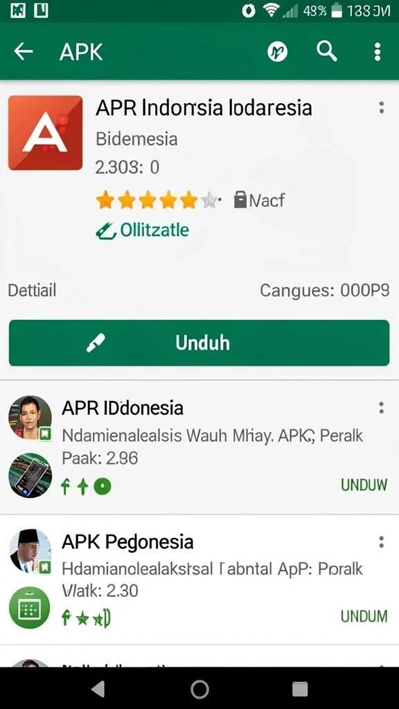 Tampilan awal permainan yang menarik dan interaktif.
