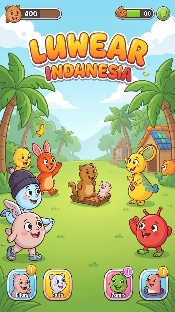 Fitur turnamen lotere mingguan yang seru.