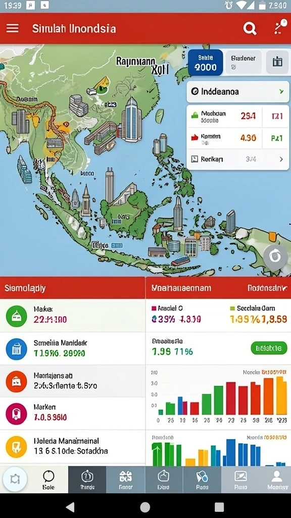 Tampilan antarmuka yang user-friendly.