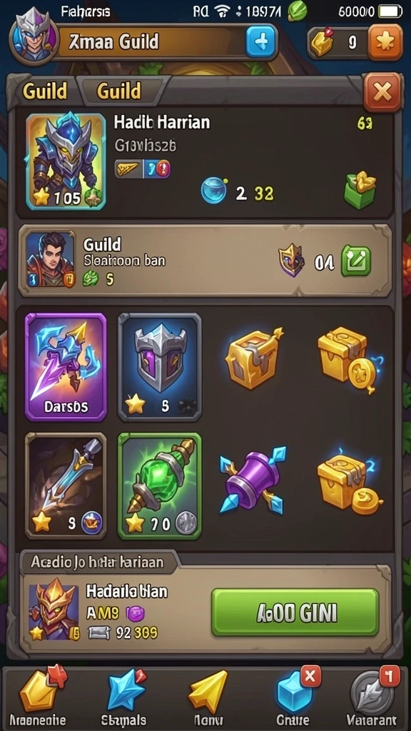 Tangkapan layar yang menampilkan leaderboard kompetisi antar pemain.