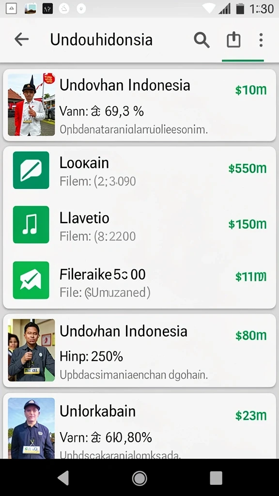 Karakter dengan desain unik dan menarik.