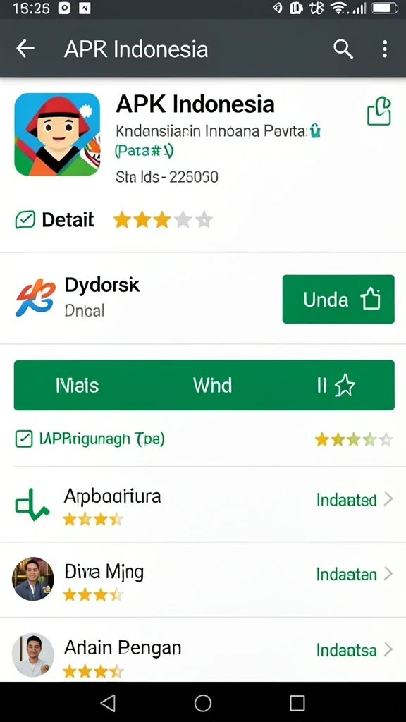 Tampilan antarmuka pengguna yang intuitif.