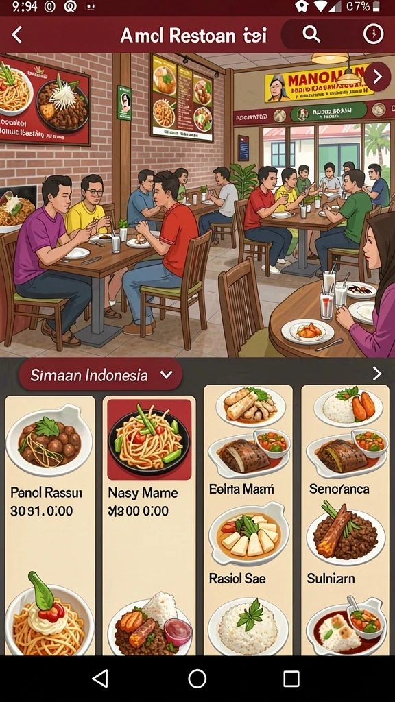 Tampilan antarmuka yang menarik dan mudah digunakan.