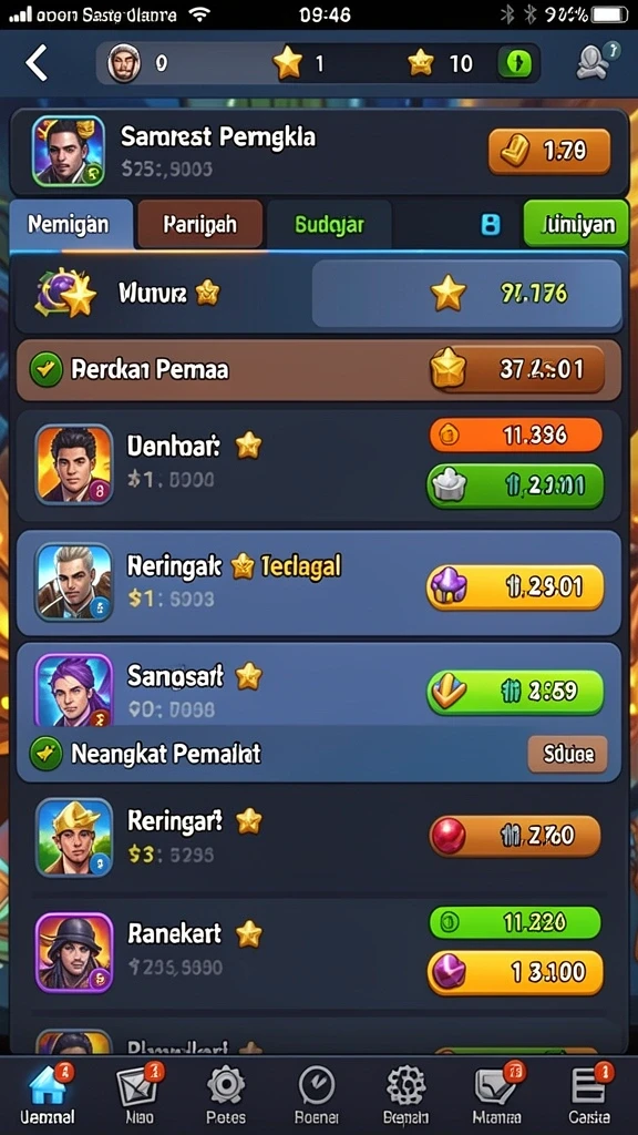 Tampilan antarmuka yang menarik dan mudah digunakan.