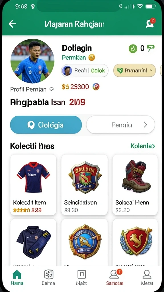 Level permainan yang penuh tantangan dan keseruan.