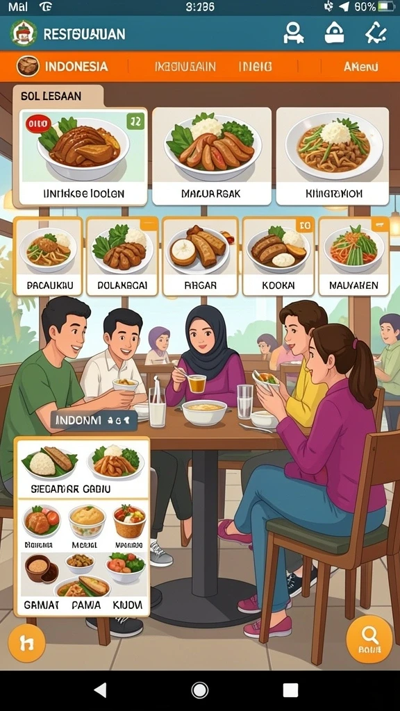 Tangkapan layar menunjukkan grafis yang memukau dan gameplay seru.