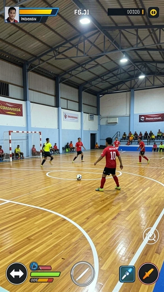 Tampilan antarmuka yang intuitif dan menarik.