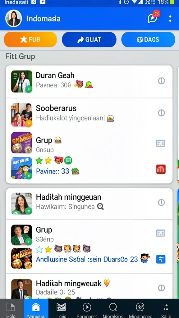Screenshot fitur bonus yang menguntungkan bagi pemain.