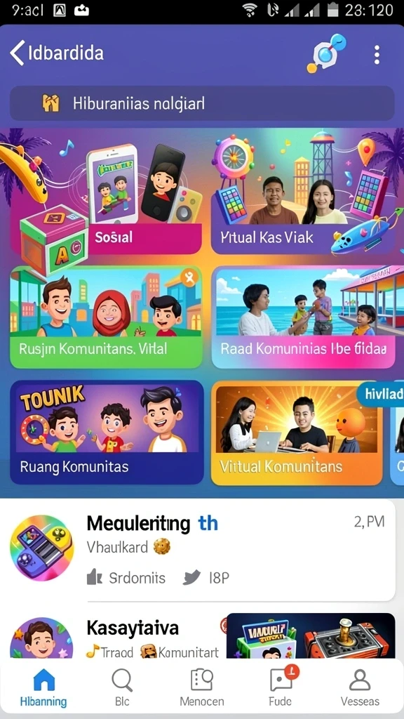 Tampilan grafis yang memukau dan menarik.